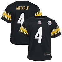Maillot de match Nike D.K. Metcalf noir pour tout-petit des Steelers Pittsburgh