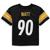 Toddler Nike T.J. Watt Black Pittsburgh Steelers Game Jersey