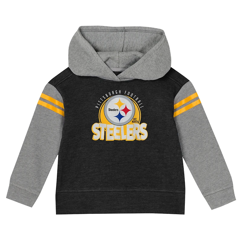 Ensemble deux pièces pour tout-petits Pittsburgh Steelers Club House avec haut à capuche manches longues et leggings