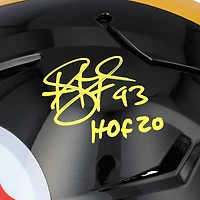 Troy Polamalu Pittsburgh Steelers Autographed Riddell Speed Flex Authentic Helmet with "HOF 20" Inscription