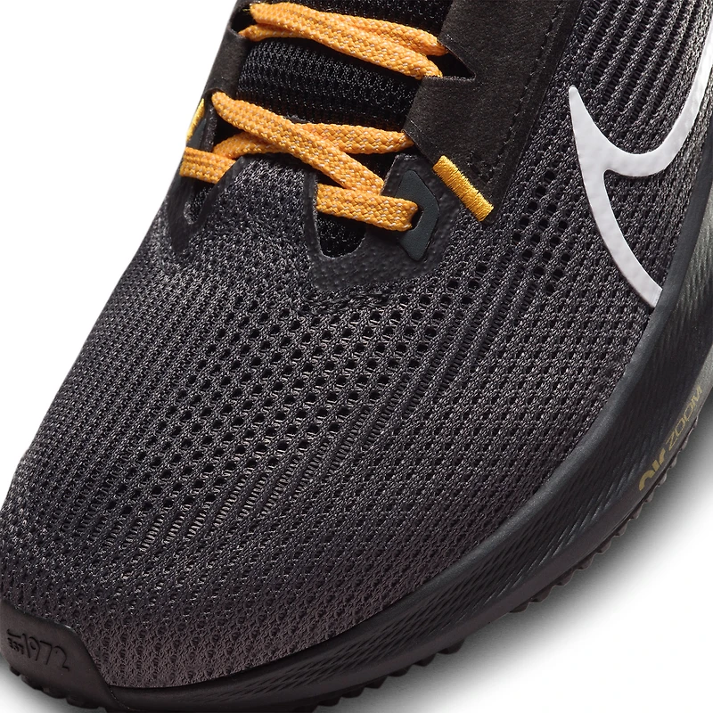 Chaussure de course unisexe Nike Anthracite Pittsburgh Steelers Zoom Pegasus 40