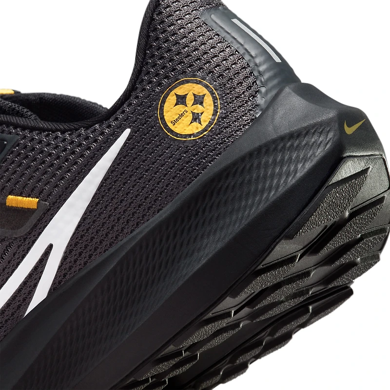 Unisex Nike Anthracite Pittsburgh Steelers Zoom Pegasus 40 Running Shoe