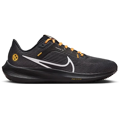 Chaussure de course unisexe Nike Anthracite Pittsburgh Steelers Zoom Pegasus 40
