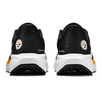 Baskets unisexes Nike Air Zoom Pegasus 41 noires des Pittsburgh Steelers