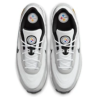 Unisex Nike White Pittsburgh Steelers Air Max Verse Sneakers