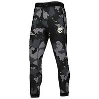 Pantalon de jogging camo unisexe The Wild Collective Pittsburgh Steelers noir