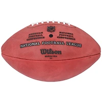 Ballon de football Wilson Duke en couleur autographié par Will Howard des Pittsburgh Steelers
