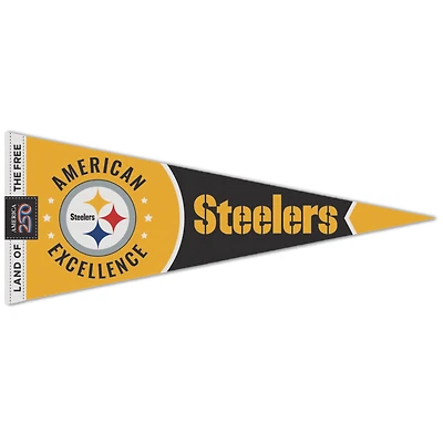 WinCraft Pittsburgh Steelers 12" x 30" America 250 Premium Pennant
