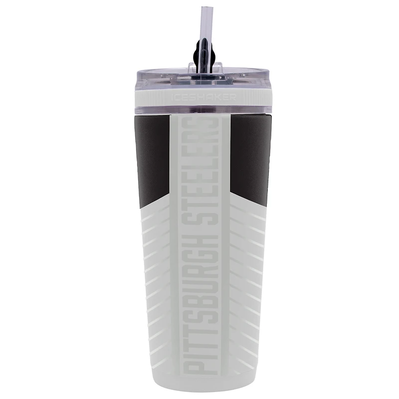 WinCraft Pittsburgh Steelers 26oz 4D Flex Ice Shaker Bottle