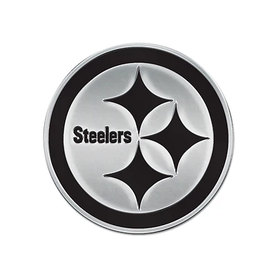 WinCraft Pittsburgh Steelers Emblème automatique chromé