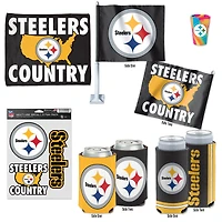 WinCraft Pittsburgh Steelers Six-Piece Gameday Pack