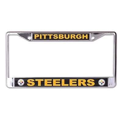 WinCraft Pittsburgh Steelers Team Logo S/L Metal License Plate Frame