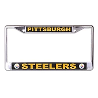 WinCraft Pittsburgh Steelers Team Logo S/L Metal License Plate Frame