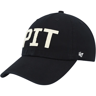 Casquette ajustable Finley Clean Up des Pittsburgh Steelers '47 pour femme, noire