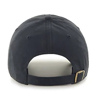 Women's '47 Black Pittsburgh Steelers Miata Clean Up Adjustable Hat