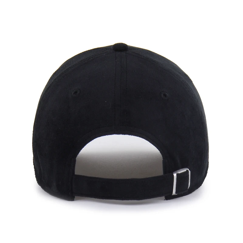 Women's '47 Black Pittsburgh Steelers Spirited Clean Up Adjustable Hat