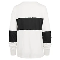 Women's '47 Cream Pittsburgh Steelers Clubhouse Pride Taylor Long Sleeve T-Shirt