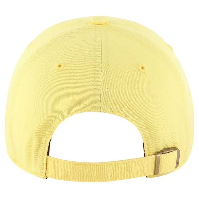 Casquette ajustable Luminance Cheer Clean Up pour femme '47 Gold Pittsburgh Steelers