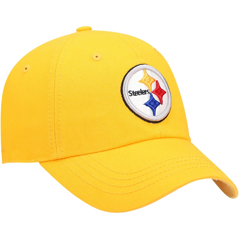 Women's '47 Gold Pittsburgh Steelers Miata Clean Up Secondary Adjustable Hat