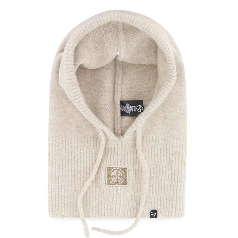 Women's '47 Natural Pittsburgh Steelers Mellow Knit Snood