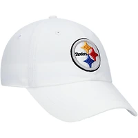 Casquette ajustable Miata Clean Up Logo des Pittsburgh Steelers '47 pour femme, blanche
