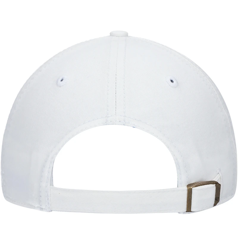 Women's '47 White Pittsburgh Steelers Miata Clean Up Logo Adjustable Hat