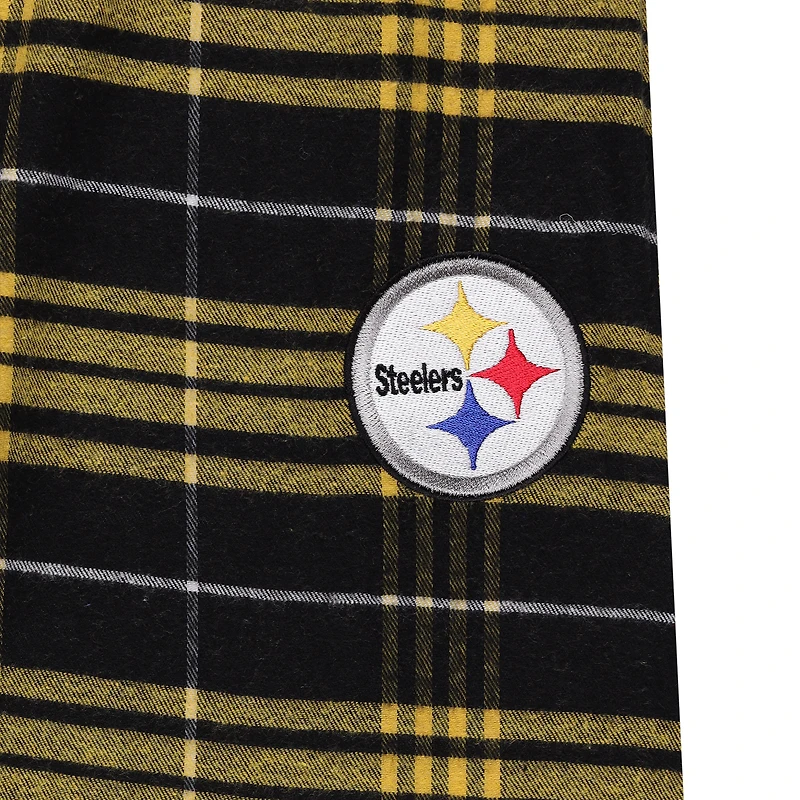 Ensemble de nuit grande taille pour femme Concepts Sport Pittsburgh Steelers avec t-shirt et pantalon à inscription