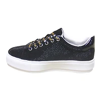 Baskets Cuce noires en cristal de couleur l'équipe des Pittsburgh Steelers pour femmes