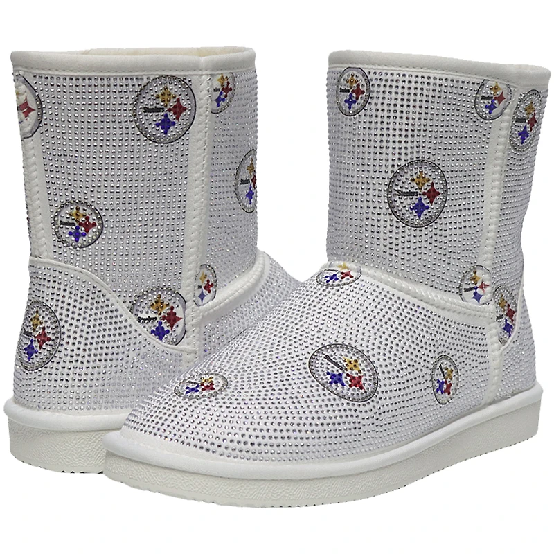 Bottines à enfiler Cuce Pittsburgh Steelers pour femmes