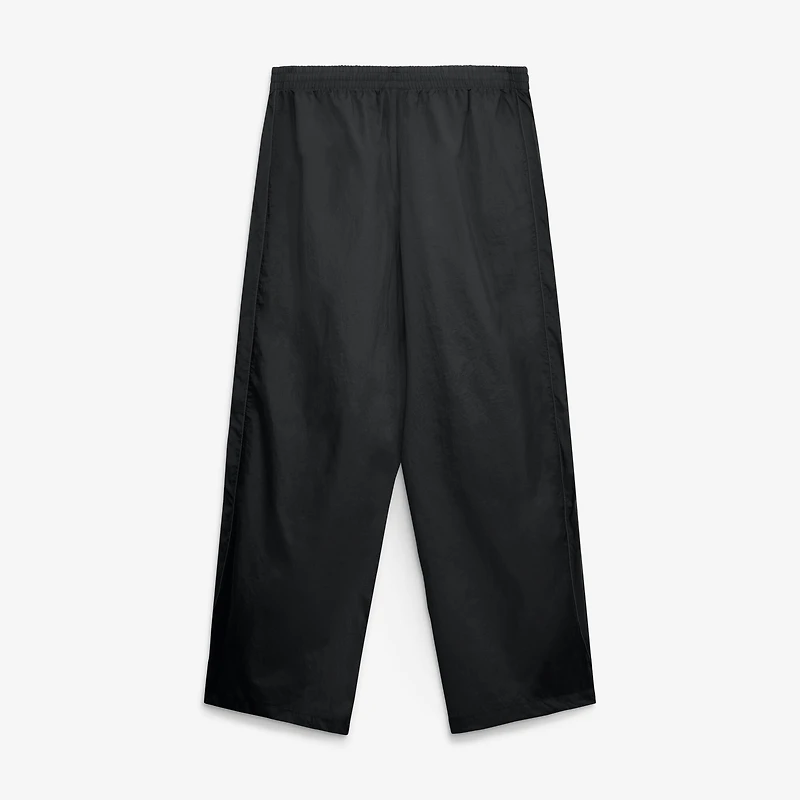 Women's Fanatics Black/White Pittsburgh Steelers Team First Backwards Lateral Nylon Pants
