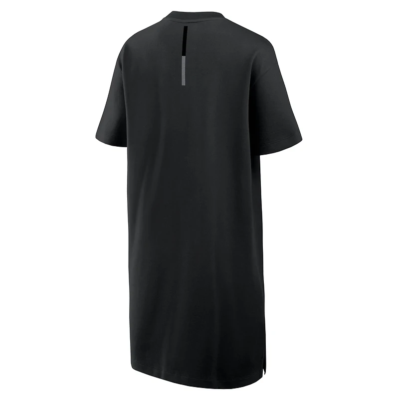 Women's Fanatics Black Pittsburgh Steelers Elements Go Tri-Blend Dress