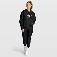 Sweat à capuche noir Fanatics pour femmes, receveur éligible des Steelers de Pittsburgh
