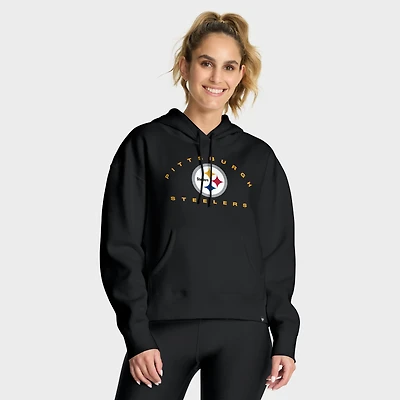 Sweat à capuche noir Fanatics pour femmes, receveur éligible des Steelers de Pittsburgh, Legacy