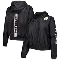 Women's Fanatics Black Pittsburgh Steelers Full-Zip Jacket