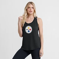 Débardeur Fanatics pour femme noir Pittsburgh Steelers Iron Fan
