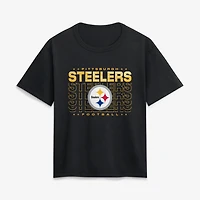 Women's Fanatics Black Pittsburgh Steelers Legacy T-Shirt
