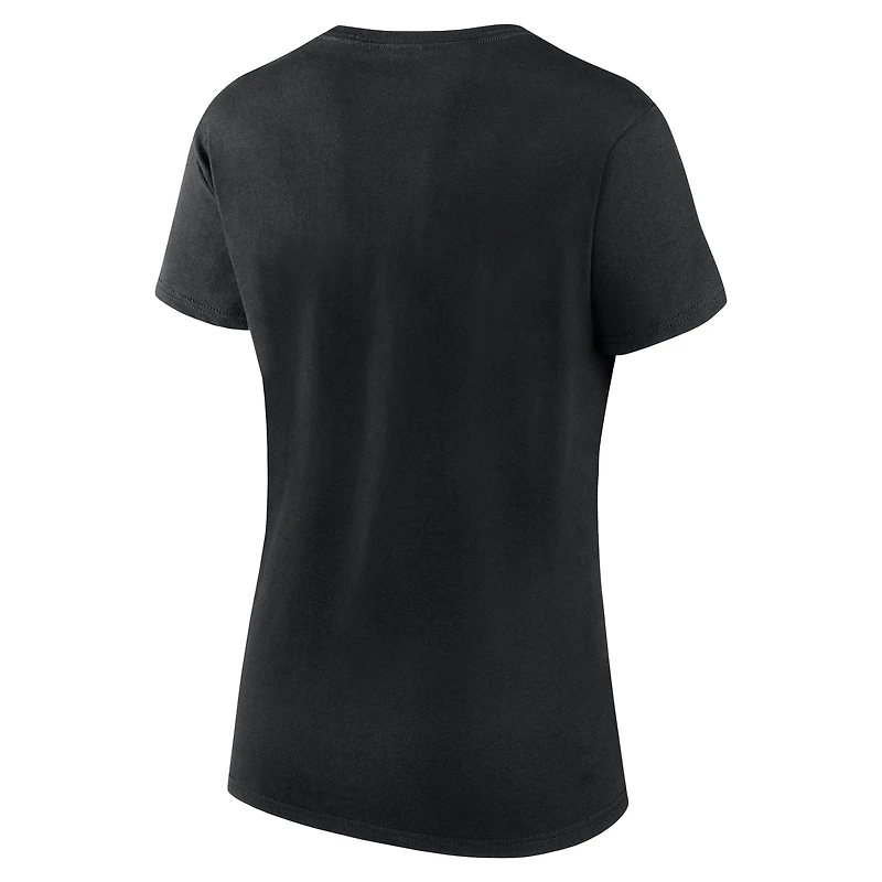 Women's Fanatics Black Pittsburgh Steelers Primary Component T-Shirt