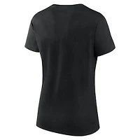 Women's Fanatics Black Pittsburgh Steelers Primary Component T-Shirt