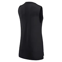 Fanatics pour femmes noirs Pittsburgh Steelers True Contender - Débardeur