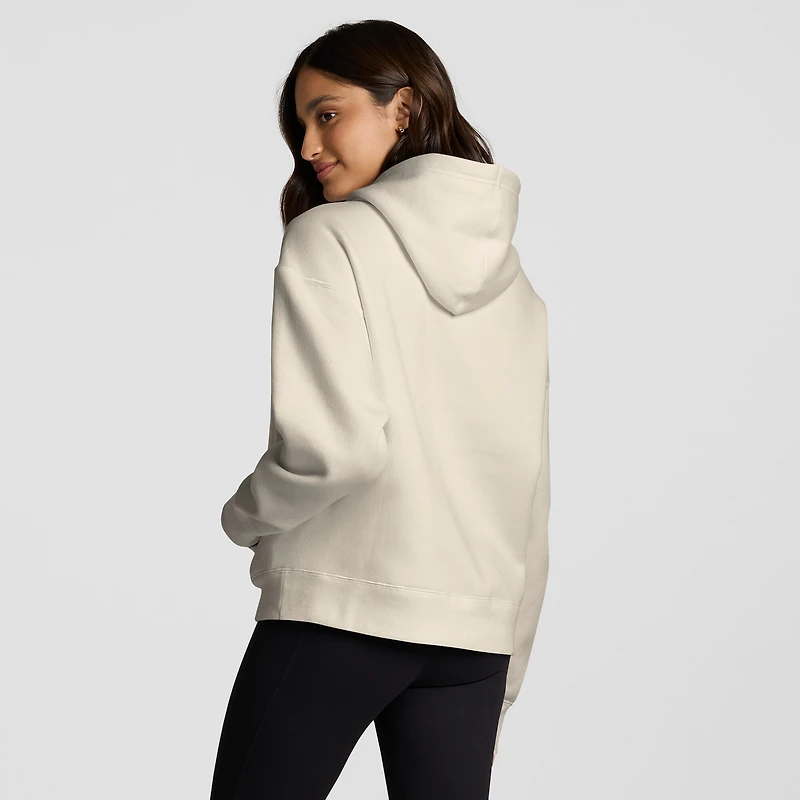 Women's Fanatics Cream Pittsburgh Steelers Dove Legacy Pullover Hoodie