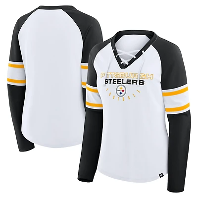 V108330 STL NFL Femmes Plus Redzone Lace Up LST TEELADYLS HNFLM9VLS-ST #8