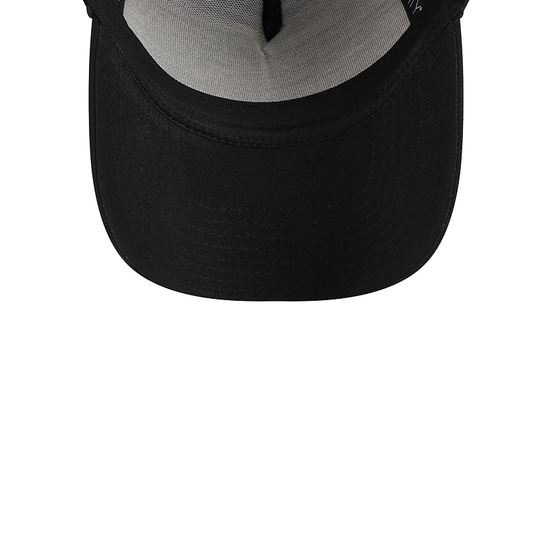 Casquette réglable noire Pittsburgh Steelers McGee Trucker 9FORTY New Era pour femme