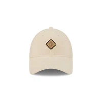 Women's New Era Cream Pittsburgh Steelers Comfy 9FORTY Adjustable Hat