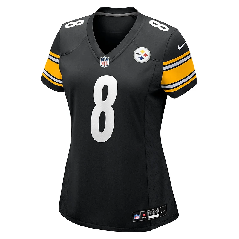 Women's Nike Aaron Rodgers Black Pittsburgh Steelers Game Jersey
