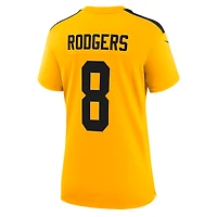 Women's Nike Aaron Rodgers Gold Pittsburgh Steelers Alternate 1933 Throwback Game Jersey