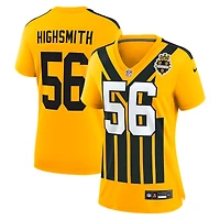 Women's Nike Alex Highsmith  Black Pittsburgh Steelers Team Game Jersey