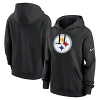 Women's Nike  Black Pittsburgh Steelers Club Fleece Pullover Hoodie