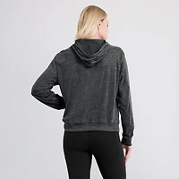 Women's Nike  Black Pittsburgh Steelers Lightweight Gym Vintage Pullover Hoodie