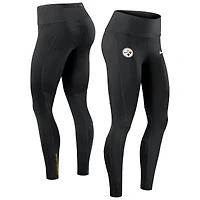 Legging Nike noir Pittsburgh Steelers Primetime Epic Fast Dri-FIT pour femme