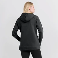 Sweat à capuche et manches raglan Nike Pittsburgh Steelers Primetime pour femme, noir